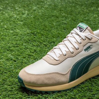 Golfskor Herr I Puma Helsinki I Ivory Green