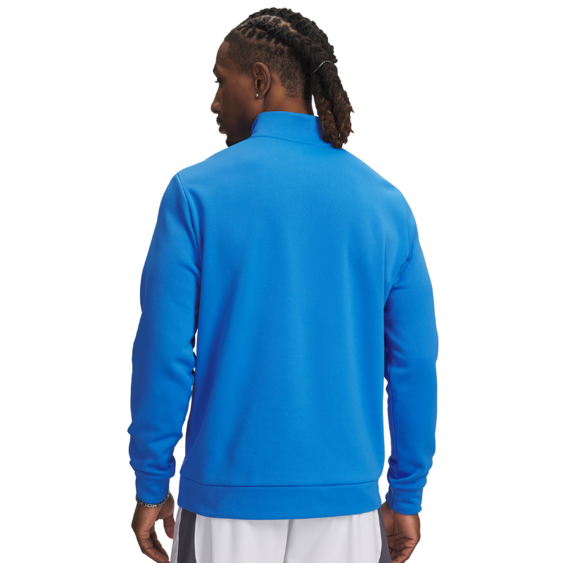 Golftröja Herr Under Armour Golf Fleece 1/4 Zip Blå 2