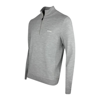 Golftröja Boss Zomat Light Grey
