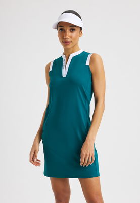 Golfklänning Röhnisch Abby Sleeveless Dress Augusta Green