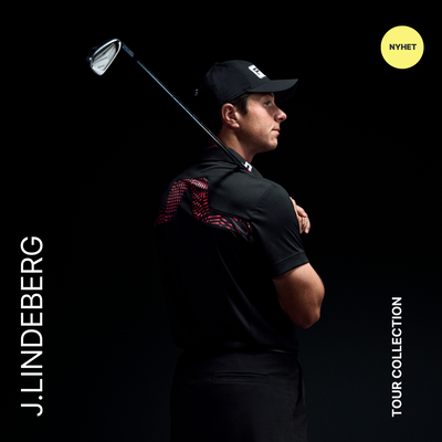 J Lindeberg KV Tour Golfpike herr I Limited Edition I Svart