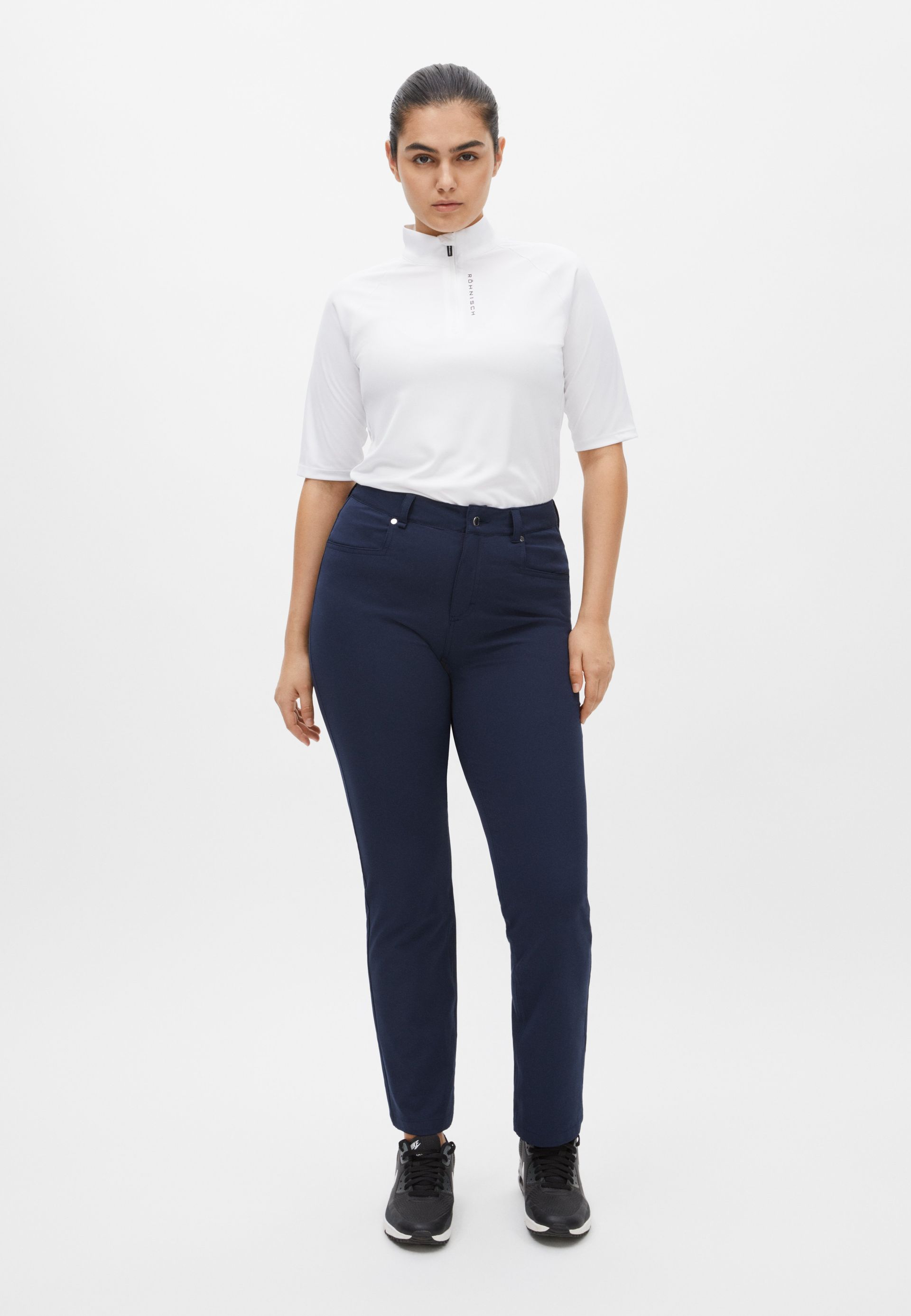 Golfbyxor Dam Röhnisch Chie 30" Navy (36)