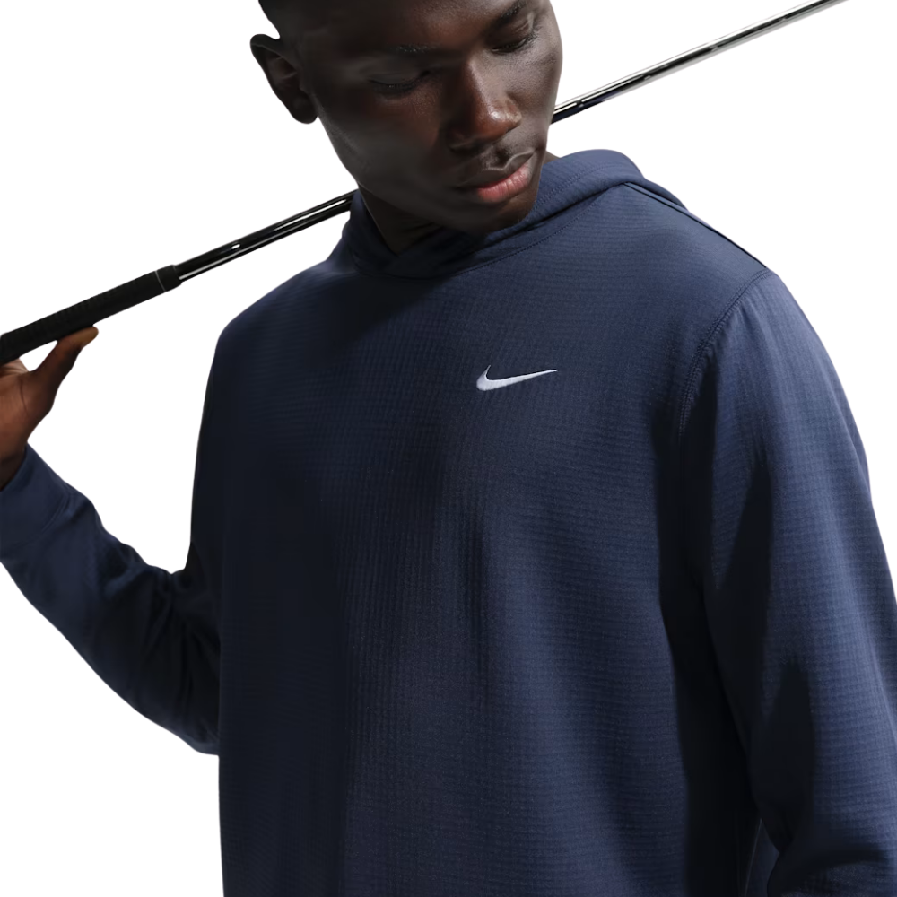 Golf hoodie Nike Therma-Fit Velocity Herr Navy (L)