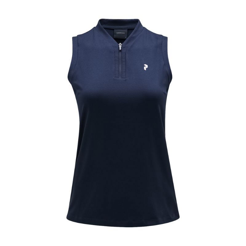 Peak Performance Golf Turf Zip SL Top Navy IA60a3G7j17M0cP1709041321