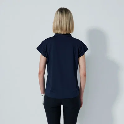 Daily Sports Bella Birdie SS Polo Navy