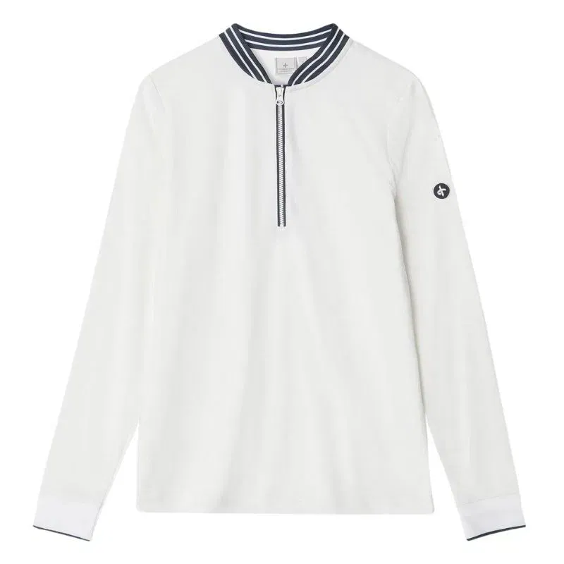 Cross Sportswear Nostalgia Polo LS Vit