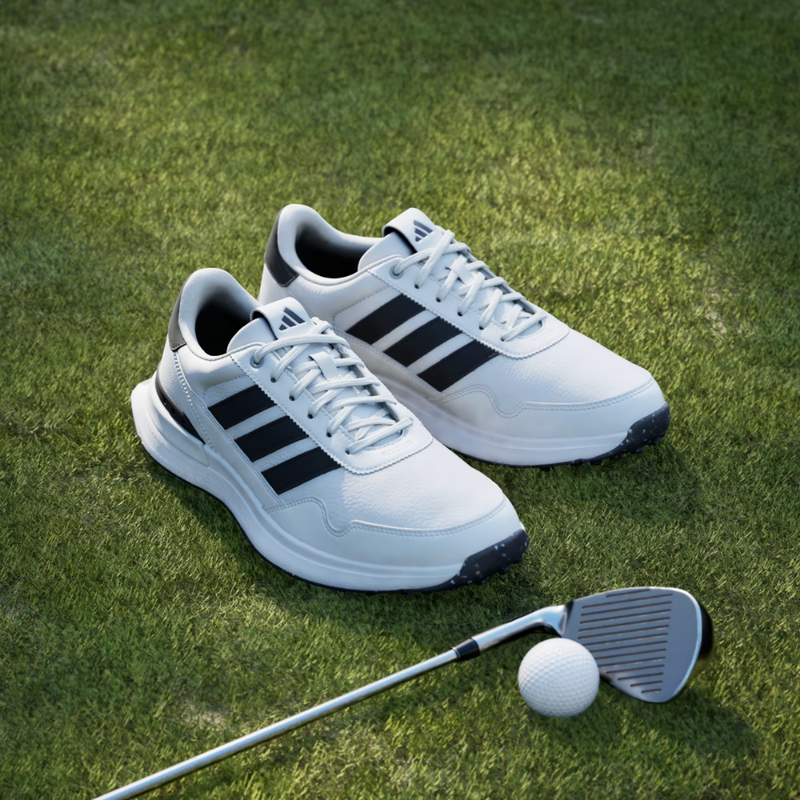 Golfskor herr I Adidas S2G SL Leather I Vit/Svart