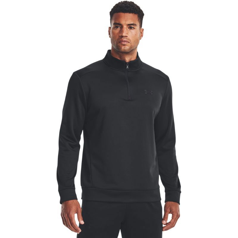 Under Armour Golf Fleece 1/4 Zip Svart