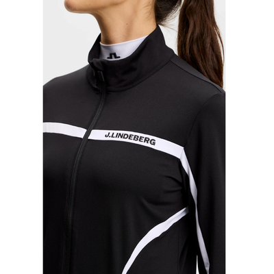 J Lindeberg Golf Janice Golftröja Dam Svart