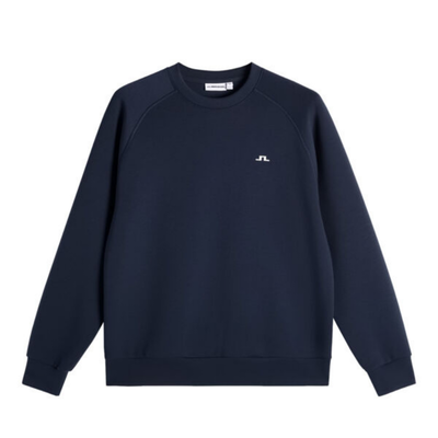 Golftröja J Lindeberg Finn Crew Neck Herr Navy