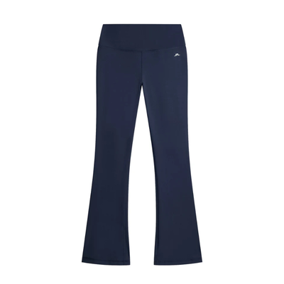 Utsvängda Golfbyxor Dam I J.Lindeberg Fiona Flared Leggings Navy