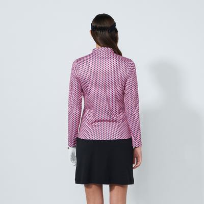 Daily Sports Printed LS Half Neck