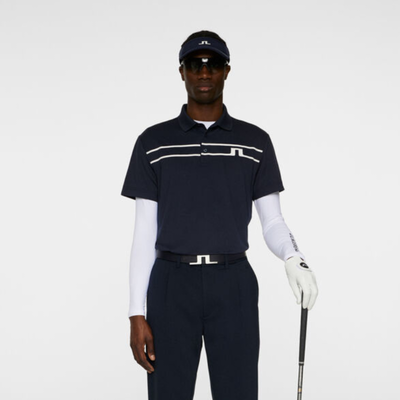 J Lindeberg Golf Klas Golfpiké Herr Navy