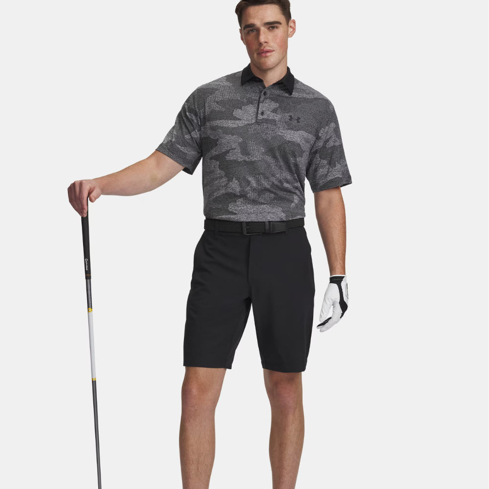 Golfshorts herr I Under Armour Drive Tapered I Svart (W 36)