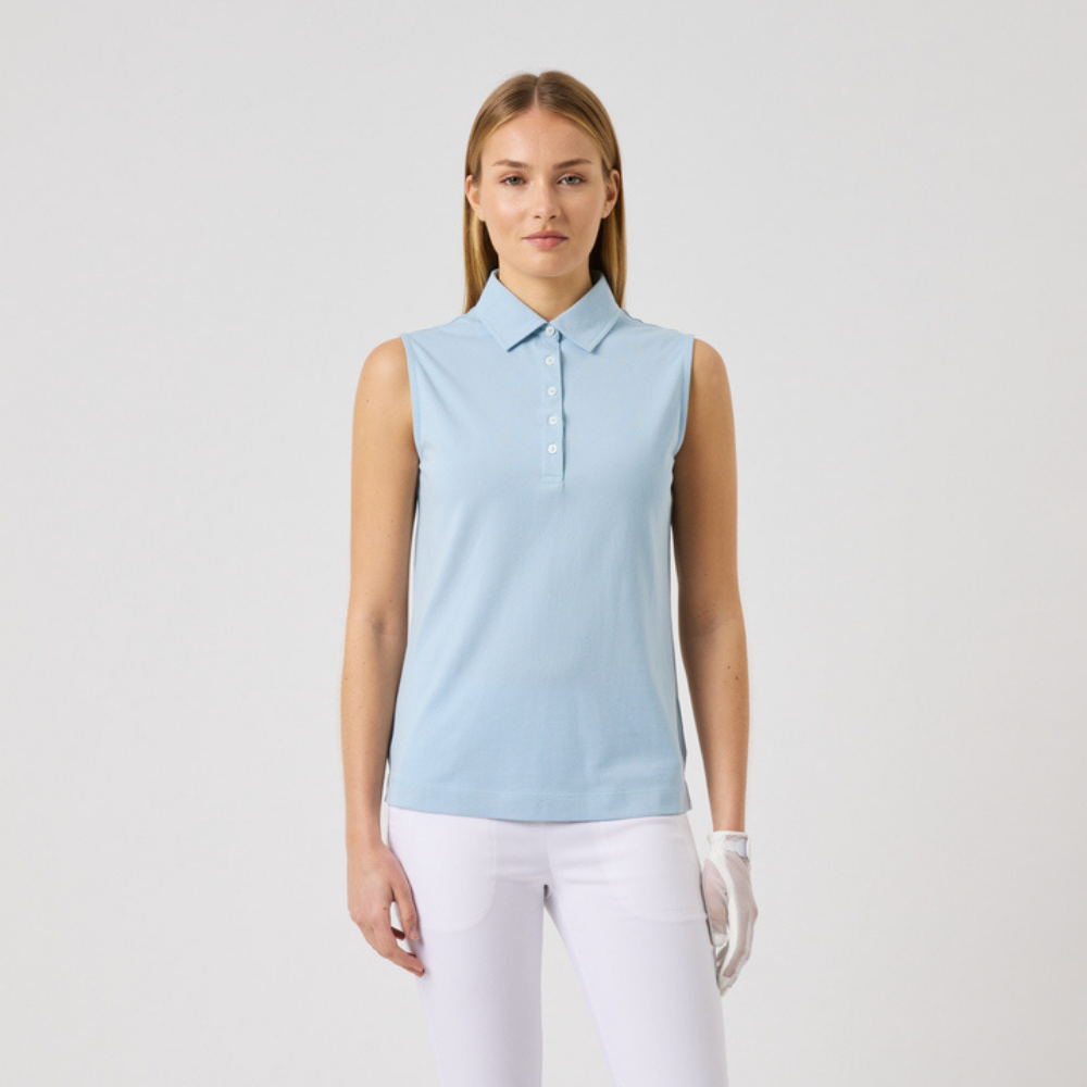 Ärmlös Golfpiké Daily Sports Fairway SL Breeze blue (L)