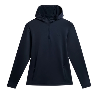Golf Hoodie J Lindeberg Golf Aerial Quarter Zip Herr Navy