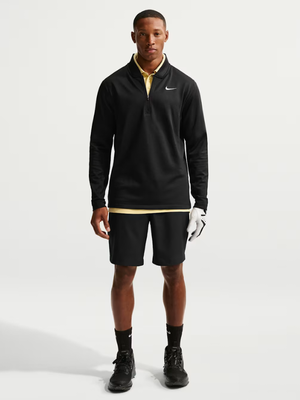 Golftröja Nike Velocity Therma Fit Svart
