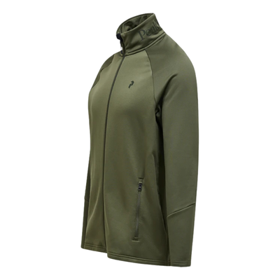 Peak Performance Rider Zip Jacket Herr Pine Needle