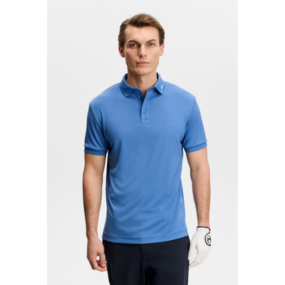 J Lindeberg KV Tour Golfpike herr I Fedral Blue