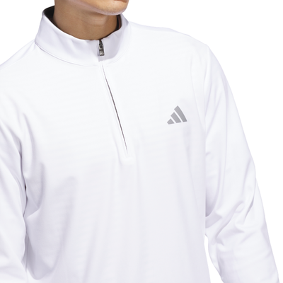 Golftröja Adidas ULT CLS 1/4 Zip Vit