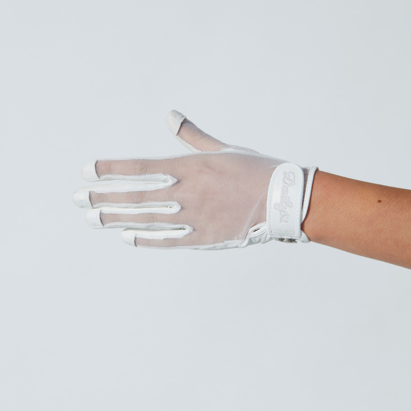 Solhandske Daily Sports Sun Glove vit (Vänster L)