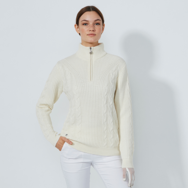 Daily Sports Stickad Windstopper Ivory