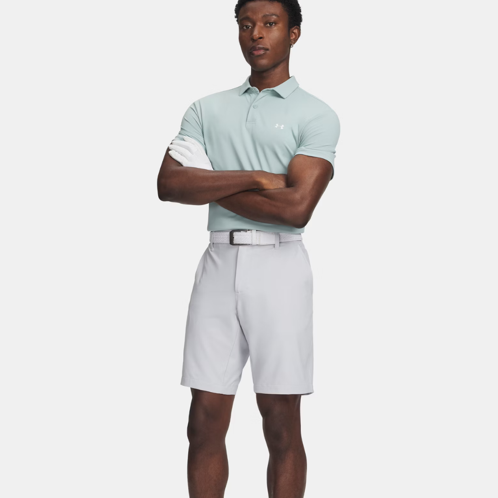 Golfshorts herr I Under Armour Drive Tapered I Ljusgrå (W 36)