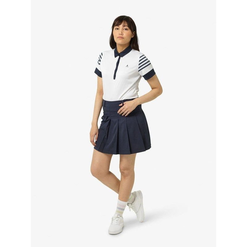 Cross Sportswear W Sporty Polo Vit/Navy (S)