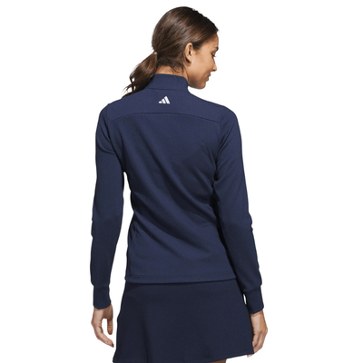 Adidas Golf Texture Full Zip Jacket Dam Navy