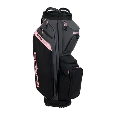 Golfbag I Cobra Ultralight 2 Cart I Svart/Rosa