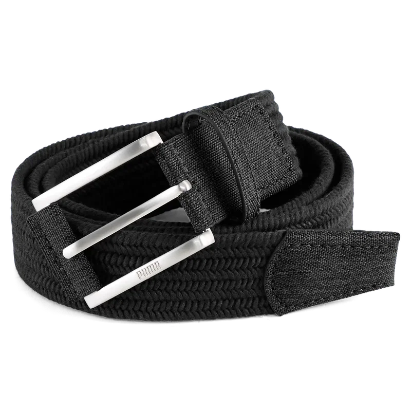 Golfbälte herr I Puma Golf Stretch Weave Belt Svart