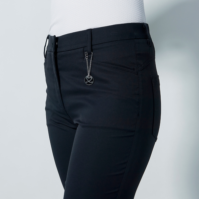 Golfshorts Dam I Daily Sports Lyric V2 Bermuda 60 cm I Svart