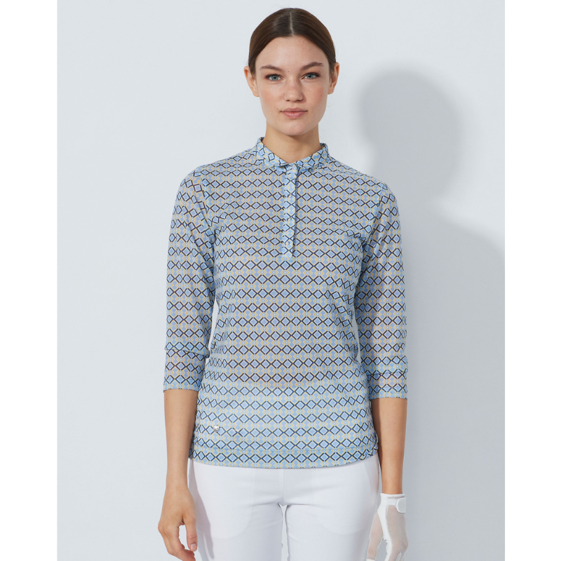 Daily Sports Breeze Mesh 3/4 Polo shirt