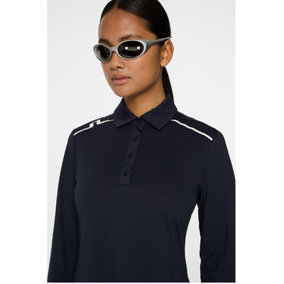 Golfklänning J Lindeberg Gizelle LS Dress Navy