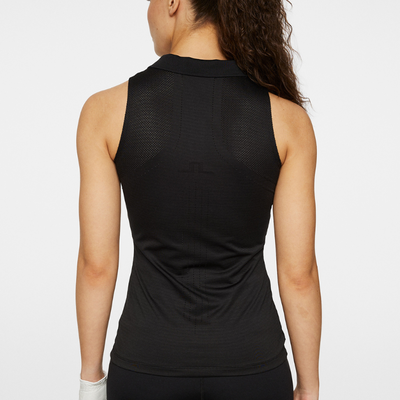 J Lindeberg Golf Leylo Sleeveless Top Svart