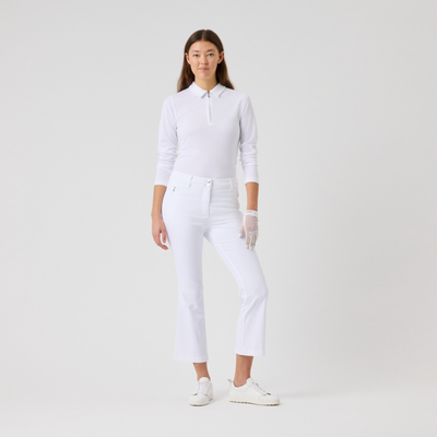 Utsvängda Golfbyxor dam I Daily Sports Flare Pants Vit