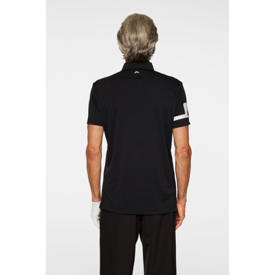 J Lindeberg Heath Golfpike Herr Svart