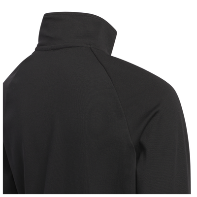 Golftröja Junior Adidas Quarter Zip Svart