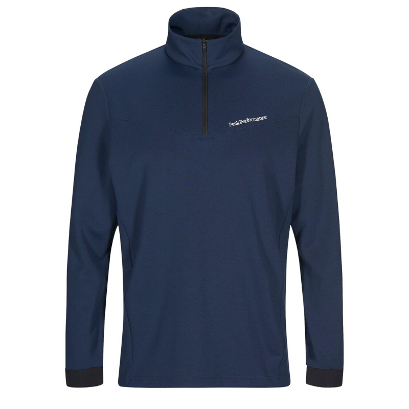 Golftröja Peak Performance Chase Half Zip Navy