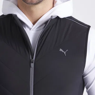 Golfväst Puma CloudSpun Fleece Svart