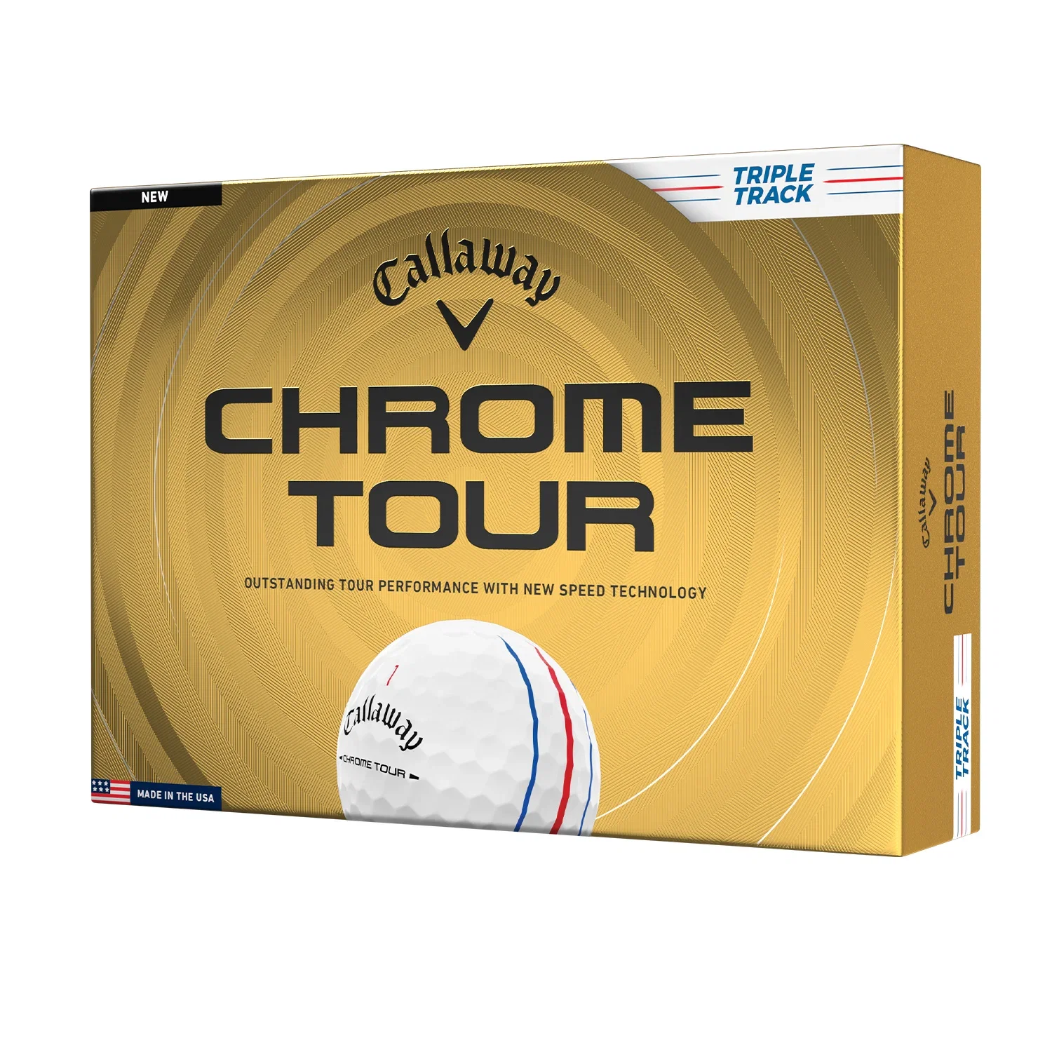 Golfboll Callaway Chrome Tour Tripple Track