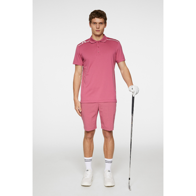 J Lindeberg Lionel Golfpiké Herr I Rose Wine