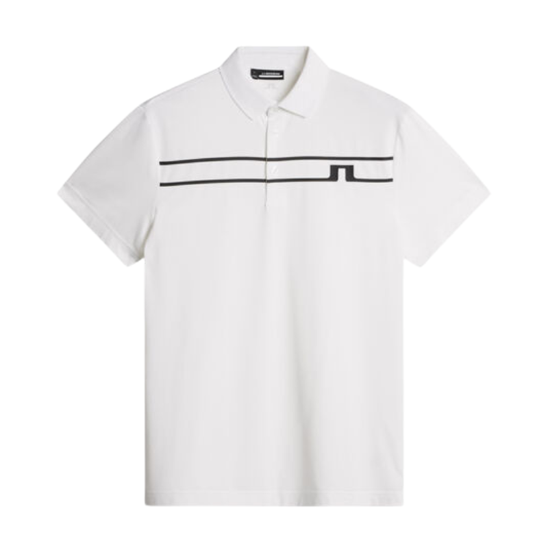 J Lindeberg Golf Klas Golfpiké Herr Vit/Svart