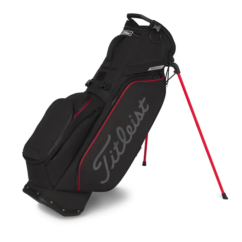 Golfbag Titleist Players S5 StaDry Vattentät Bärbag I Svart
