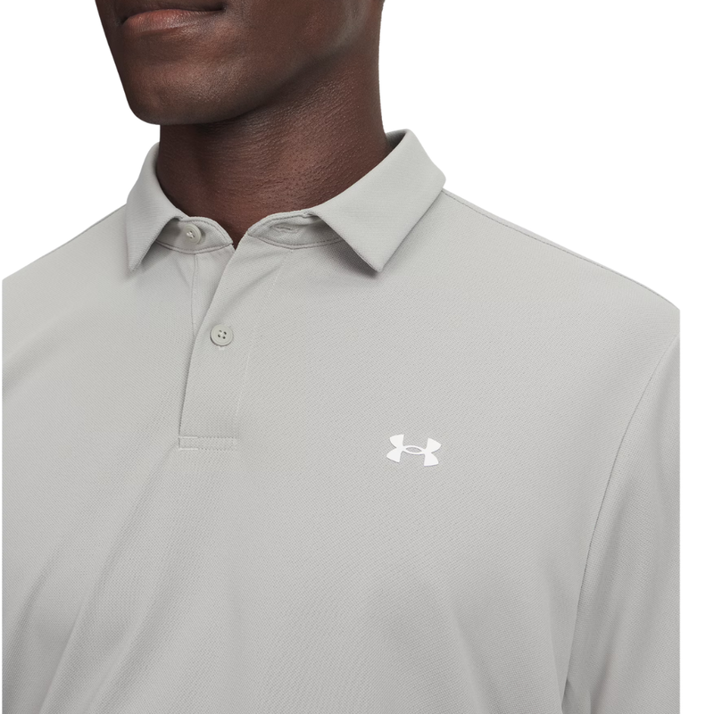 Under Armour Golfpiké herr I T2G Polo Ljusgrå