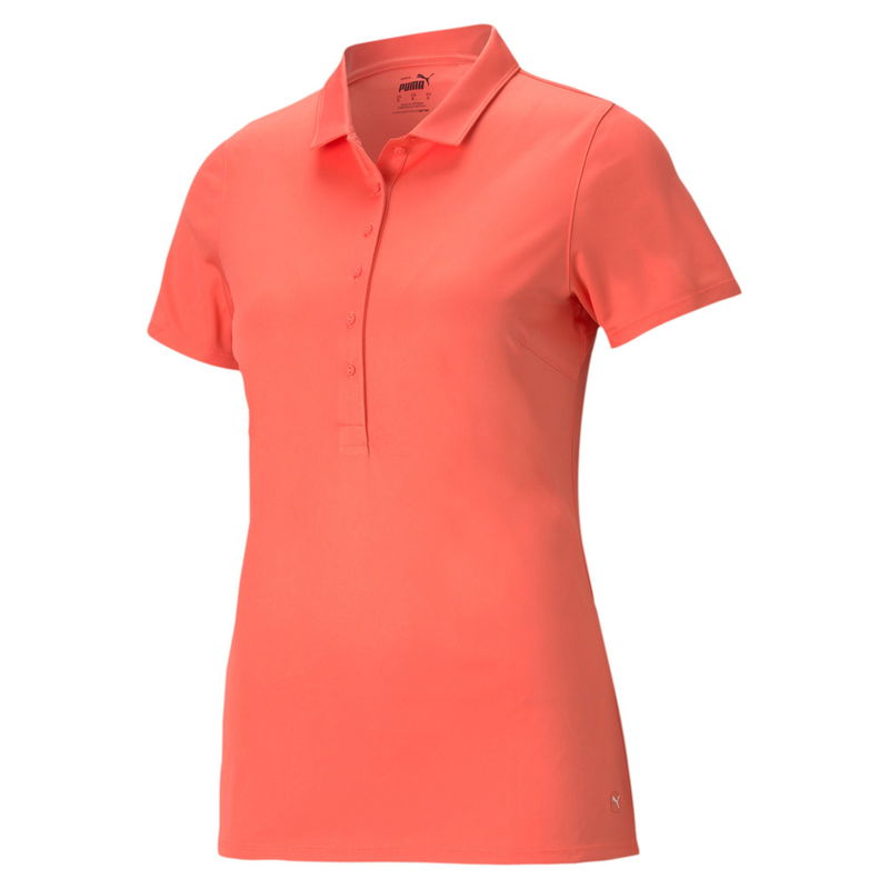 Puma Golf W Rotation Polo Georgia Peach