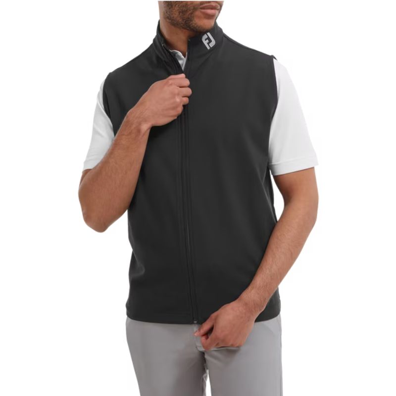 FootJoy Full Zip Golfväst Svart (XL)