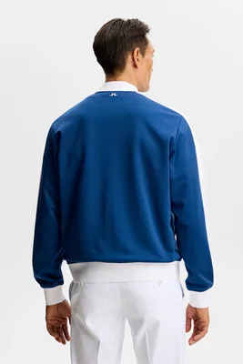 Golftröja J Lindeberg Bexter Track Jacket Estate Blue