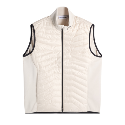 J Lindeberg Heyden Quilt Hybrid Golfväst Moonbeam