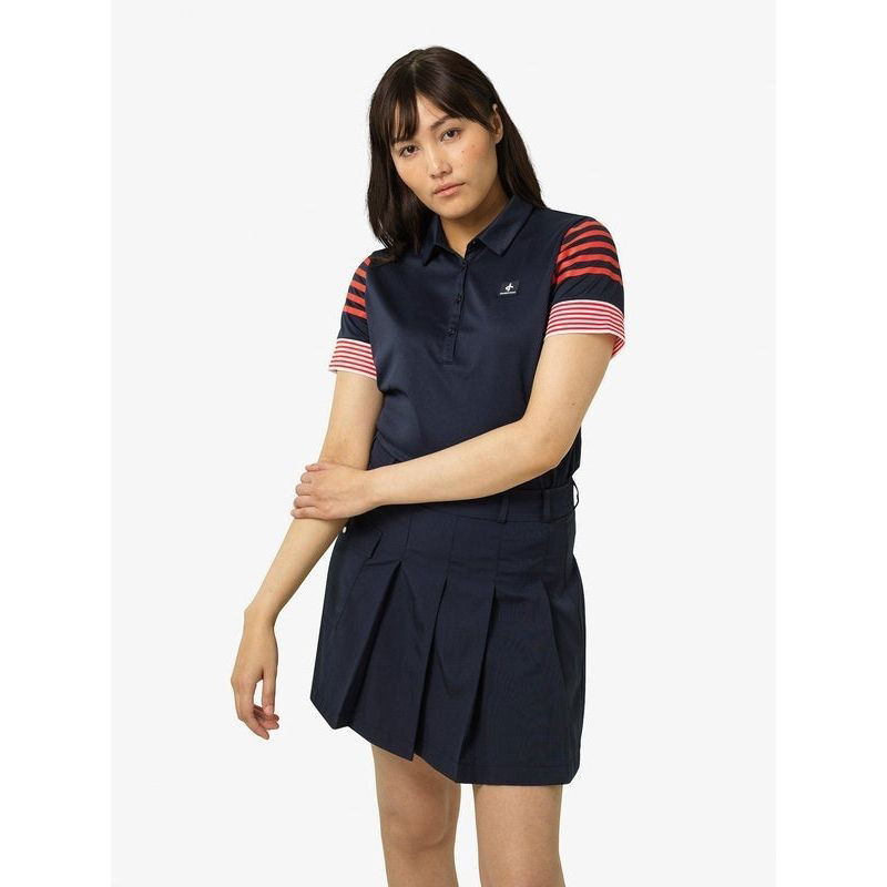Cross Sportswear W Sporty Polo Navy/röd